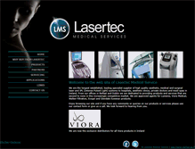 Tablet Screenshot of lasertecmedical.com